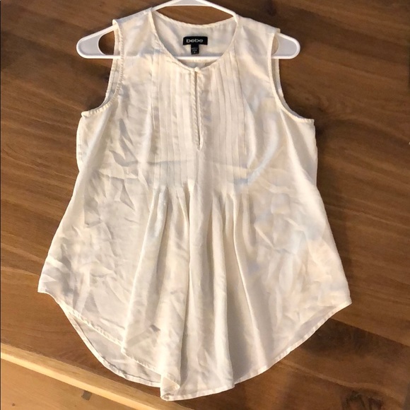 Bebe Cream Blouse - Picture 1 of 2